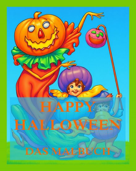 Happy Halloween – Das Malbuch