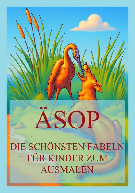 Äsop – Die schönsten Fabeln für Kinder zum Ausmalen