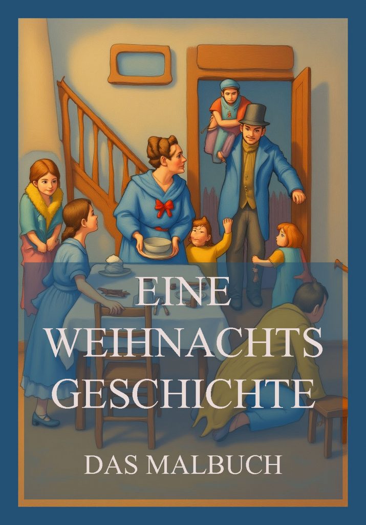 Eine Weihnachtsgeschichte – Das Malbuch